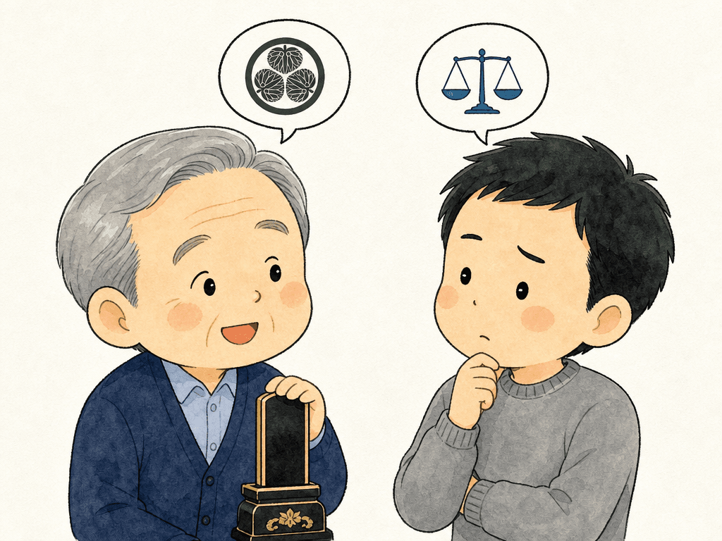 継承を語る70代の父と、墓を負担と感じる30代の息子が向き合う|団塊世代と次世代、供養の温度差